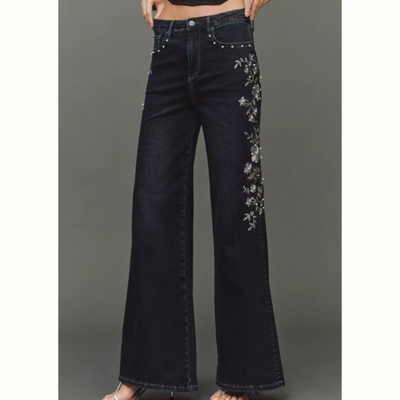 DRIFTWOOD JEANS Dark Wash Penelope X Gilded Garden Jeans - Picture 9 of 12